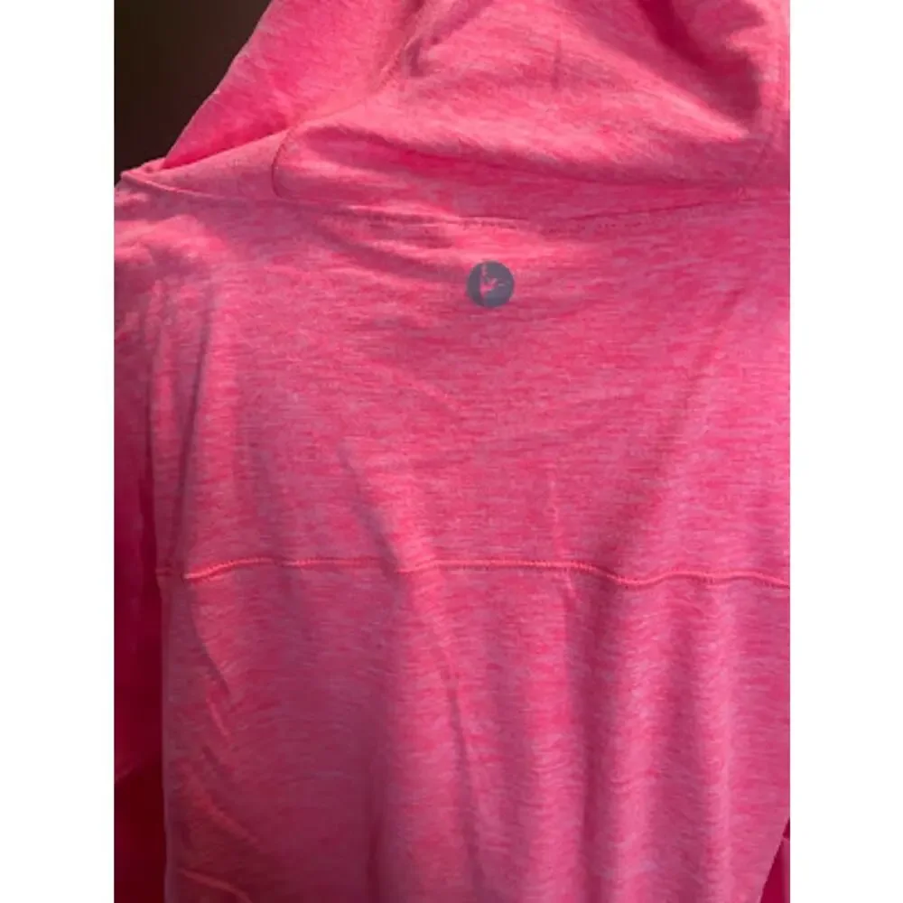 90 Degree by Reflex Pink Half Zip Pullover Hoodie‎ Size Large NWT - Picture 5 of 8